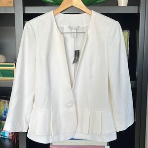 White House Black Market white jacket. 12